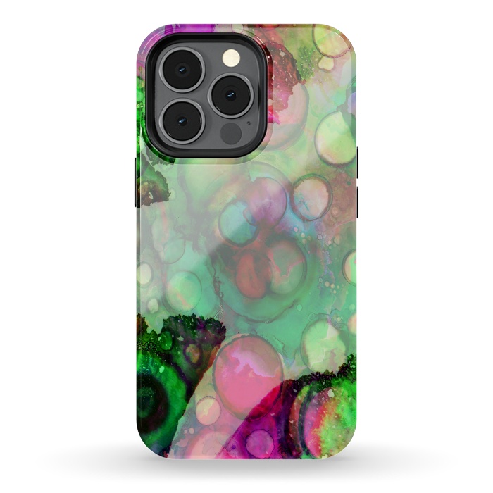 iPhone 13 pro StrongFit Alcohol ink 2 by haroulita