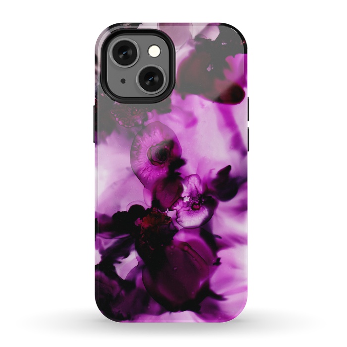 iPhone 13 mini StrongFit Alcohol ink 5 by haroulita