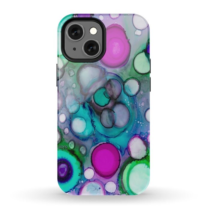 iPhone 13 mini StrongFit Alcohol ink 7 by haroulita