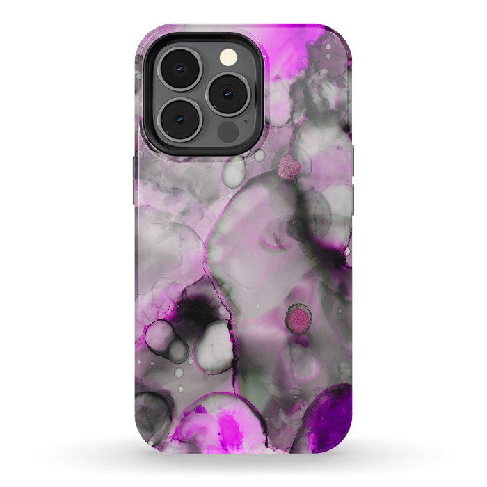 iPhone 13 pro StrongFit Alcohol ink 10 by haroulita