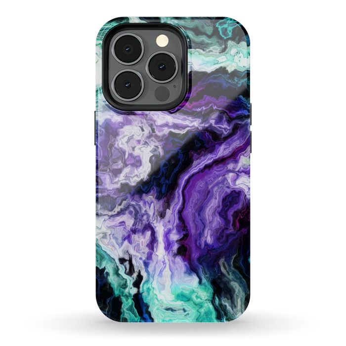 iPhone 13 pro StrongFit wavy marble ii by haroulita