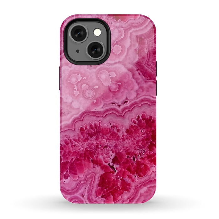 iPhone 13 mini StrongFit Strong Pink Agate  by  Utart