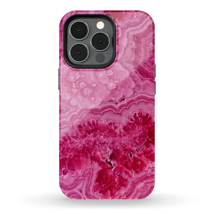 iPhone 13 pro StrongFit Strong Pink Agate  by  Utart