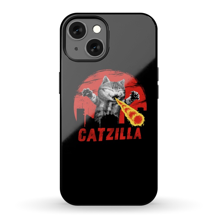 iPhone 13 StrongFit Catzilla by Vincent Patrick Trinidad