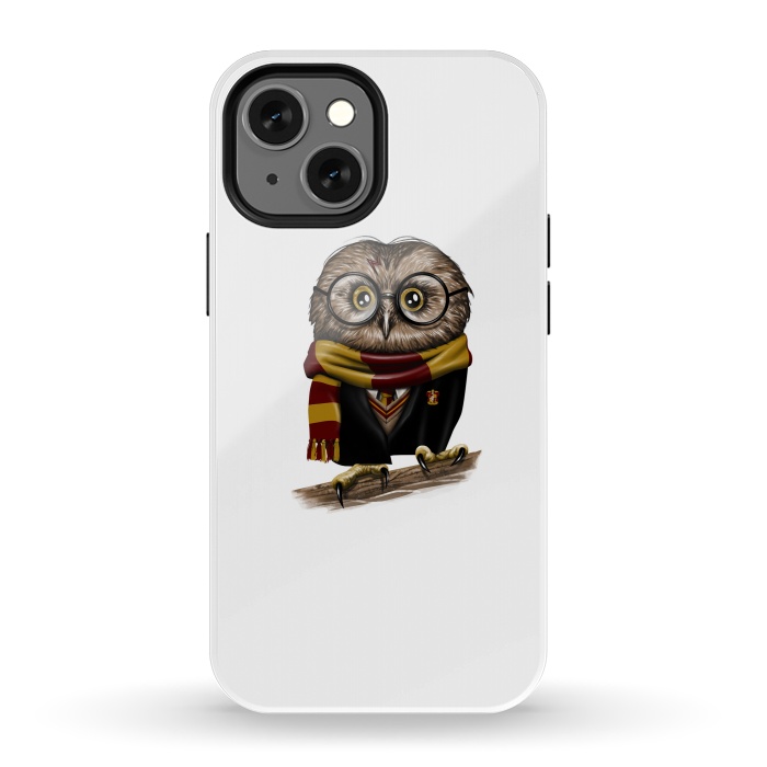 iPhone 13 mini StrongFit Owly Potter by Vincent Patrick Trinidad
