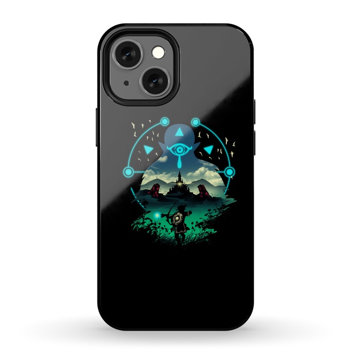 iPhone 13 mini StrongFit Wild Adventurer by Vincent Patrick Trinidad