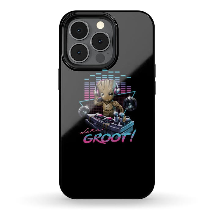 iPhone 13 pro StrongFit Let's Groot by Vincent Patrick Trinidad