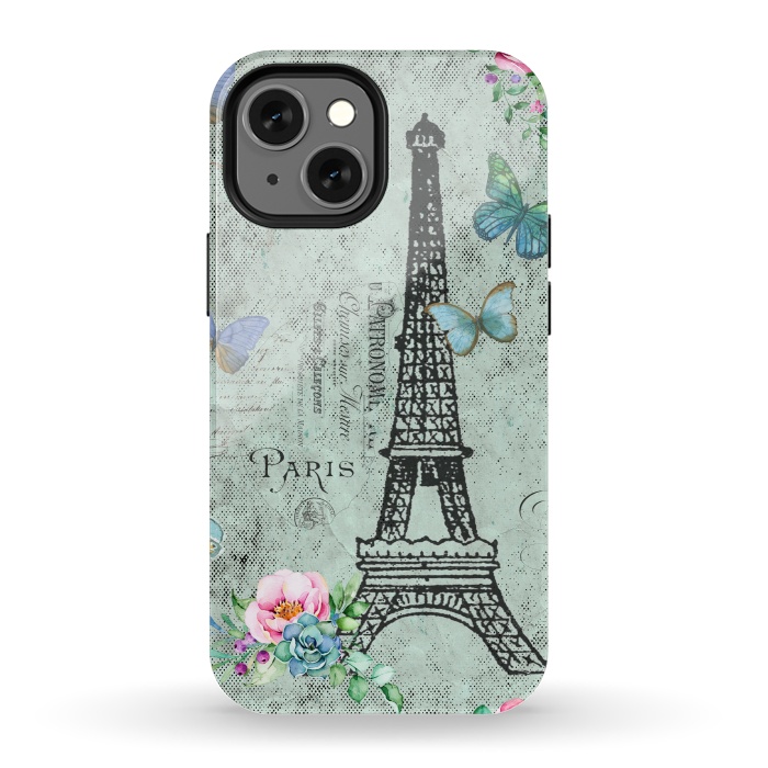 iPhone 13 mini StrongFit Vintage Paris by  Utart