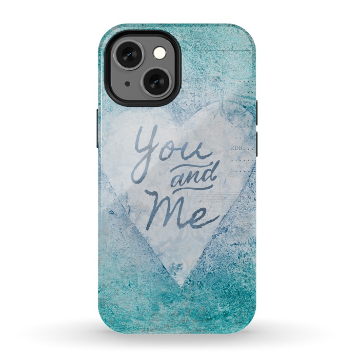 iPhone 13 mini StrongFit You And Me Love Heart by Andrea Haase