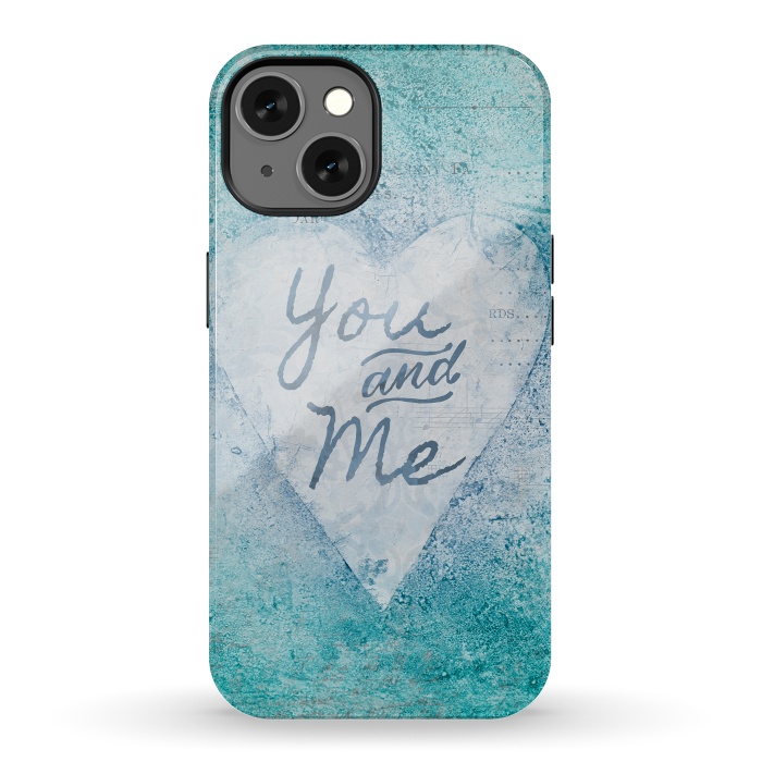 iPhone 13 StrongFit You And Me Love Heart by Andrea Haase