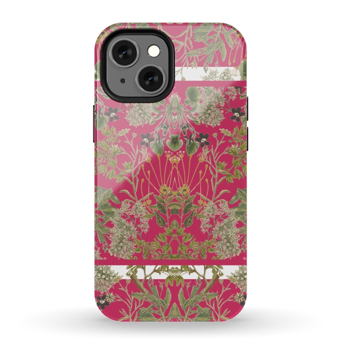 iPhone 13 mini StrongFit Botanic Frames by Zala Farah