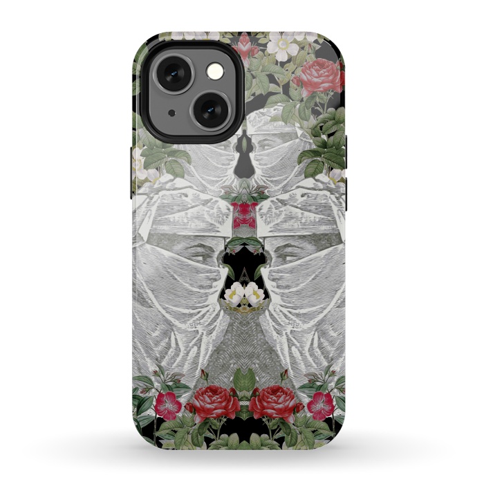 iPhone 13 mini StrongFit Rose Queen by Zala Farah