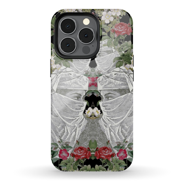 iPhone 13 pro StrongFit Rose Queen by Zala Farah