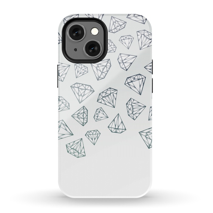 iPhone 13 mini StrongFit Diamond Shower by Barlena