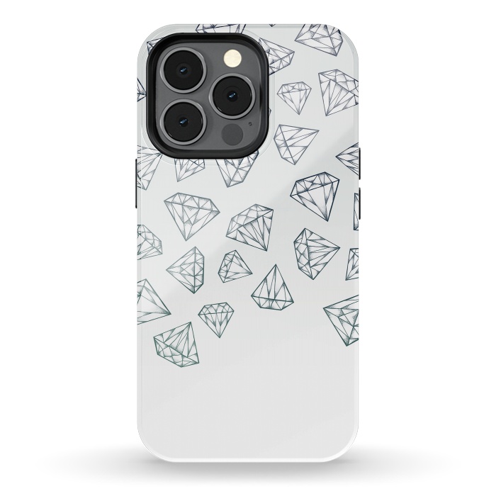 iPhone 13 pro StrongFit Diamond Shower by Barlena