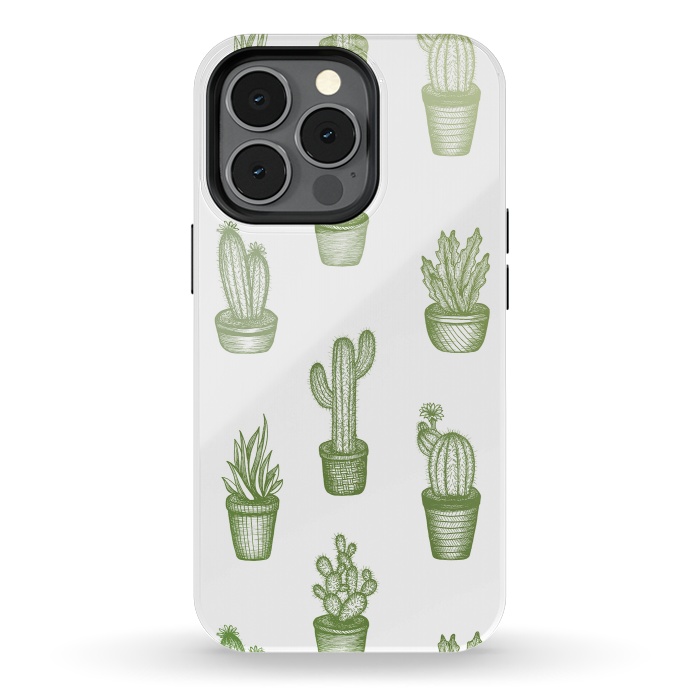 iPhone 13 pro StrongFit Succulents by Barlena