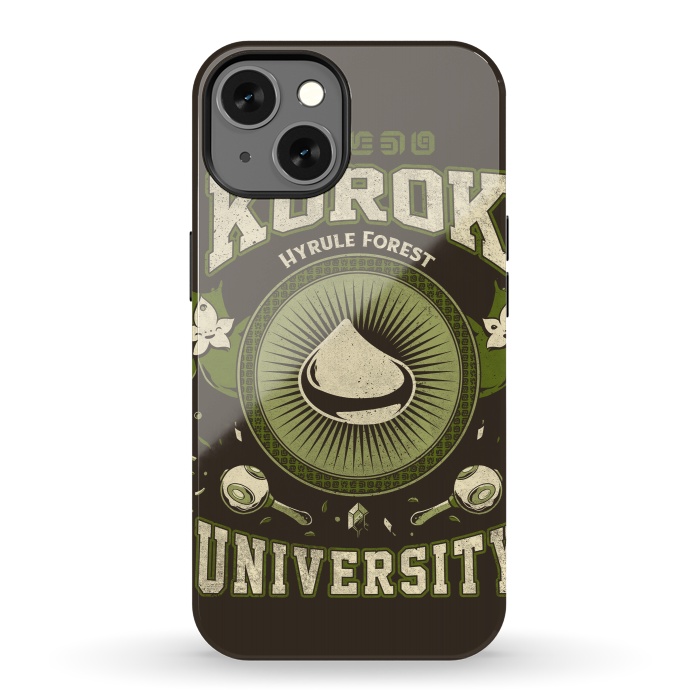 iPhone 13 StrongFit Korok University by Ilustrata