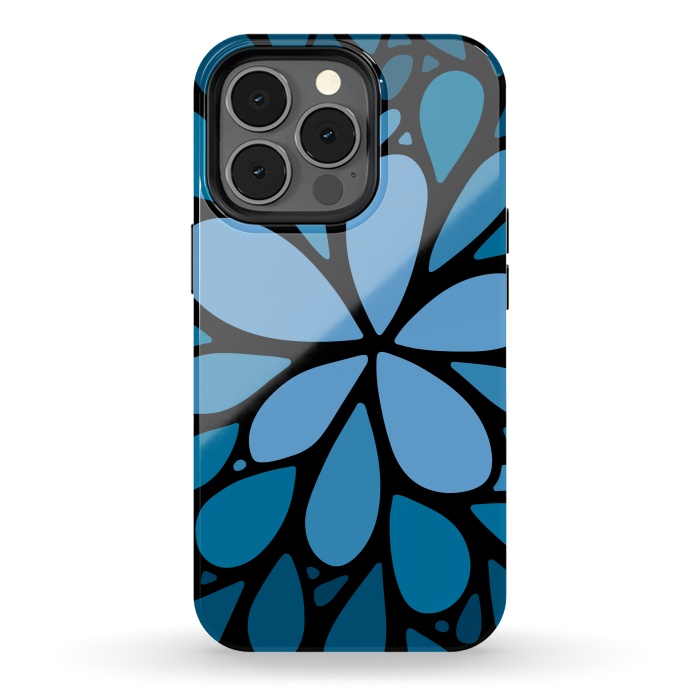 iPhone 13 pro StrongFit Water Flower by Majoih