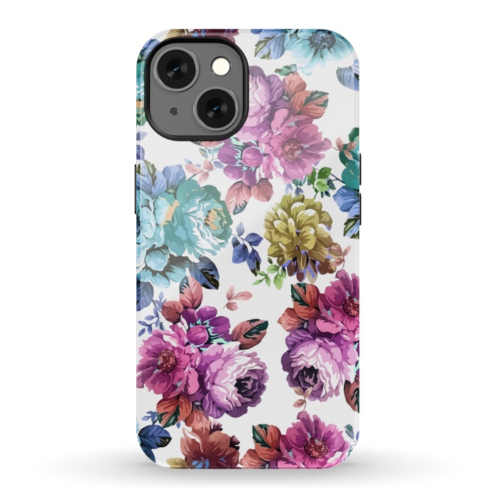 iPhone 13 StrongFit Fluorescent Roses by Creativeaxle