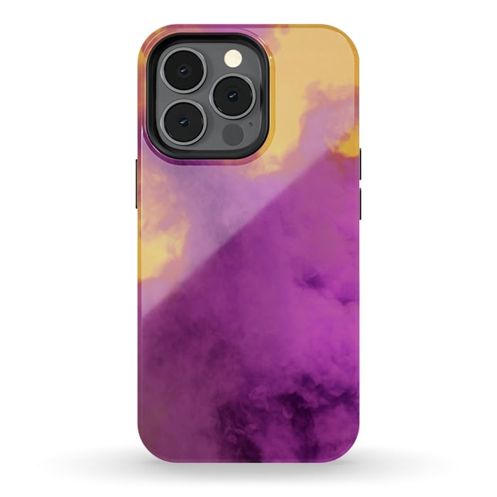 iPhone 13 pro StrongFit Ultraviolet Smoke by Gringoface Designs