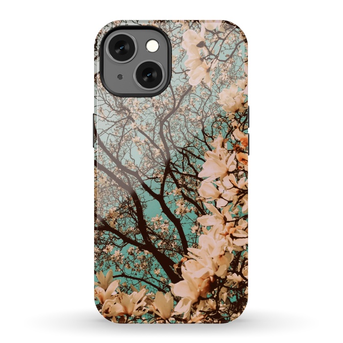 iPhone 13 StrongFit Spring Time Cherry Blossoms by Gringoface Designs