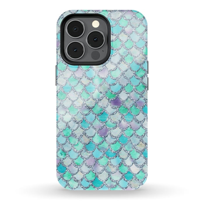 iPhone 13 pro StrongFit Hand drawn mermaid scales  by  Utart