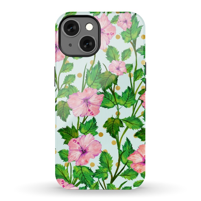 iPhone 13 StrongFit Blush Blossom by Uma Prabhakar Gokhale