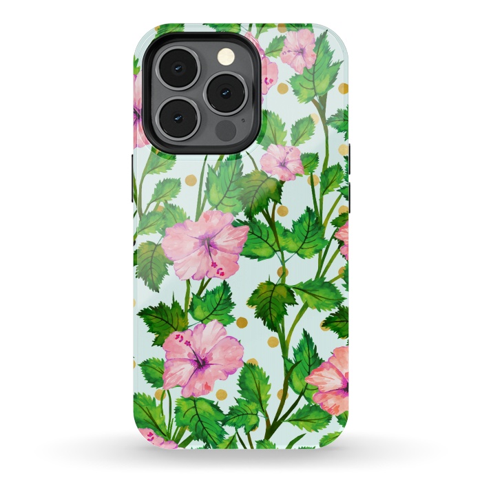 iPhone 13 pro StrongFit Blush Blossom by Uma Prabhakar Gokhale