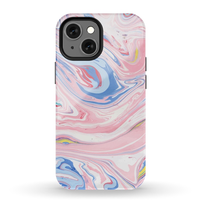 iPhone 13 mini StrongFit Marble Pattern-v2 by Creativeaxle