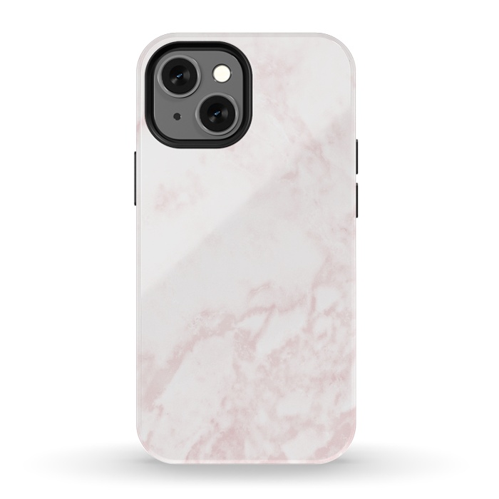 iPhone 13 mini StrongFit Rose-gold Marble Deluxe by Dushan Medich