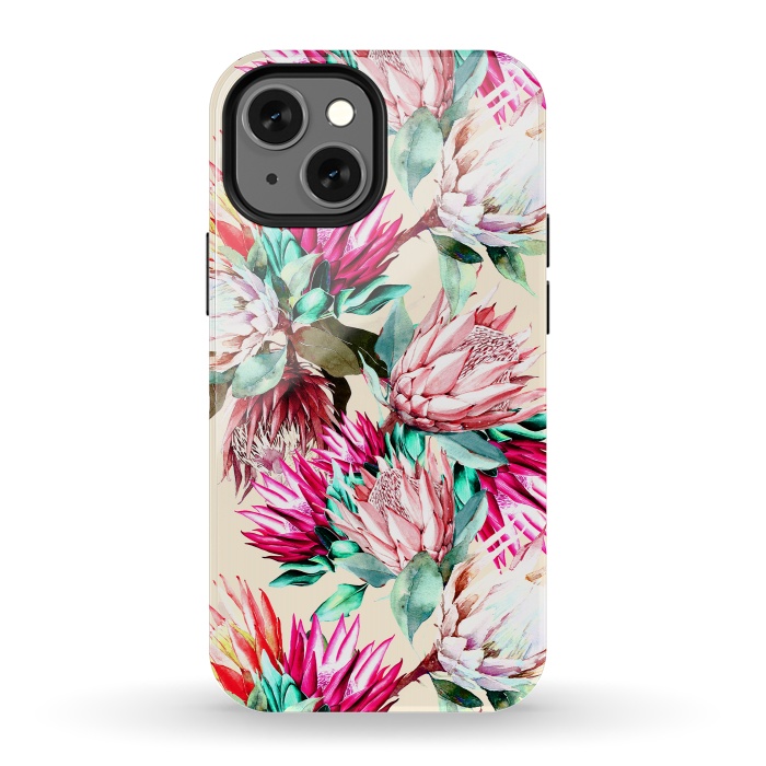 iPhone 13 mini StrongFit King proteas bloom II by Mmartabc