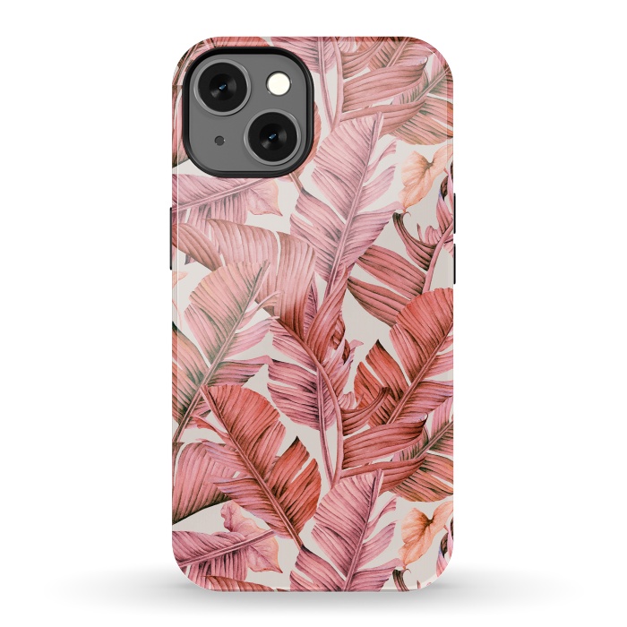 iPhone 13 StrongFit Jungle paradise pink by Mmartabc