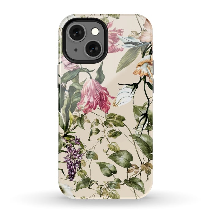iPhone 13 mini StrongFit Detailed botanical garden by Mmartabc