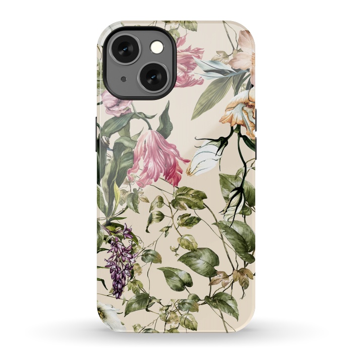 iPhone 13 StrongFit Detailed botanical garden by Mmartabc