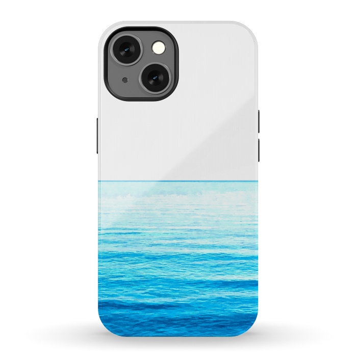 iPhone 13 StrongFit Blue Ocean Illustration by Alemi