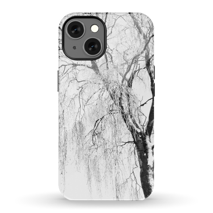 iPhone 13 StrongFit White Snow Tree by Alemi