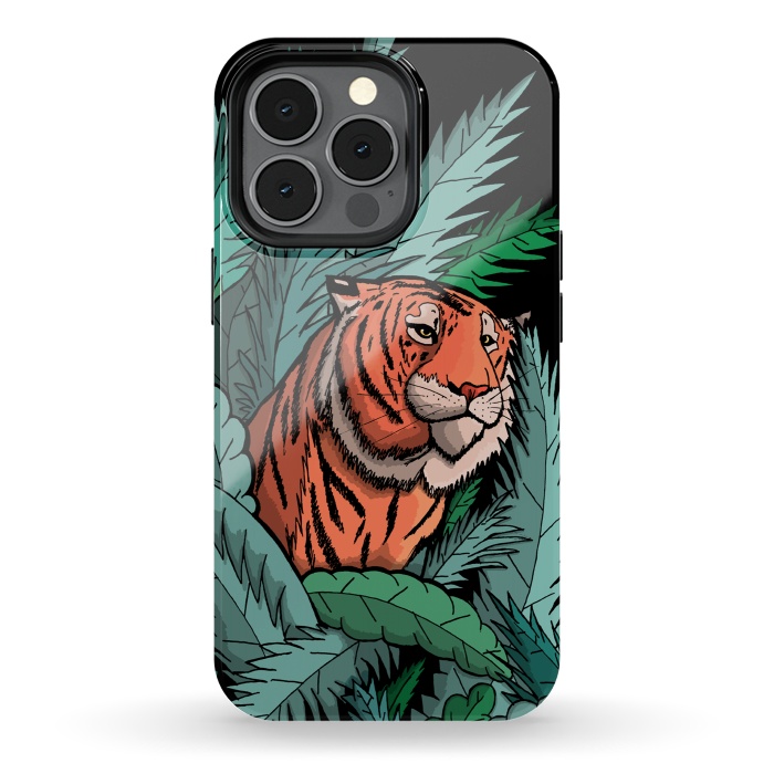 iPhone 13 pro StrongFit As the tiger emerged from the jungle by Steve Wade (Swade)