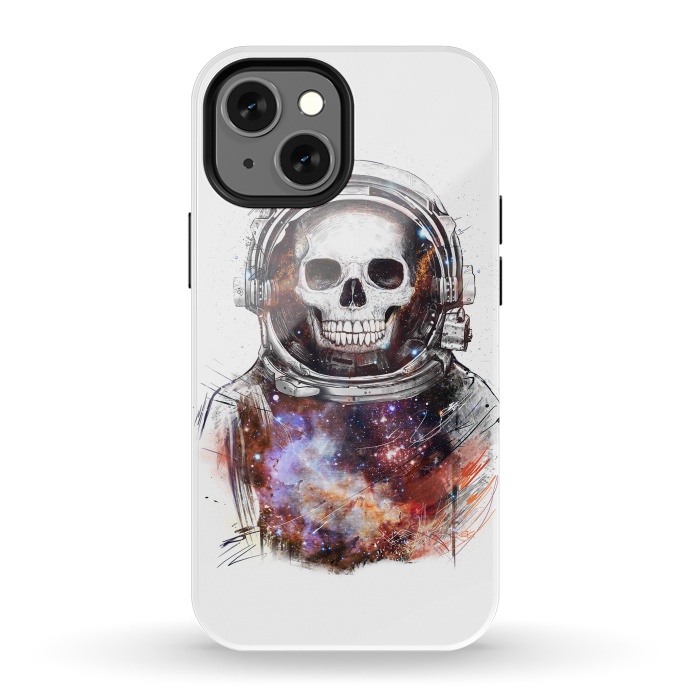 iPhone 13 mini StrongFit Cosmic skull by kodamorkovkart