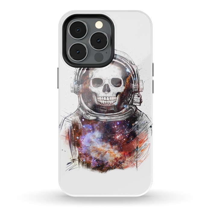 iPhone 13 pro StrongFit Cosmic skull by kodamorkovkart