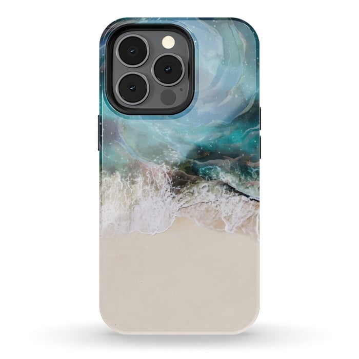 iPhone 13 pro StrongFit Sea Vortex by Creativeaxle