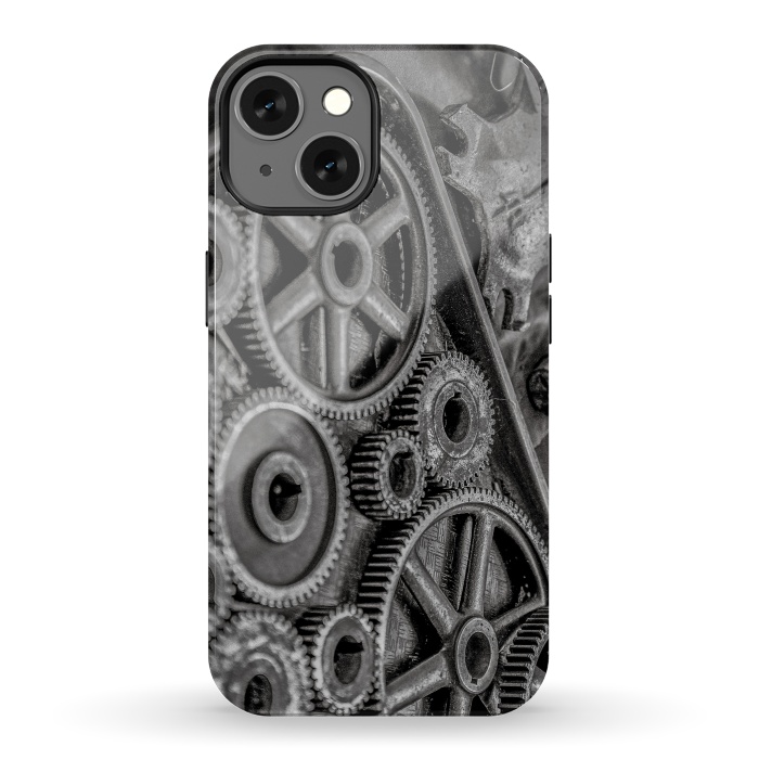 iPhone 13 StrongFit Steampunk Gear by Andrea Haase