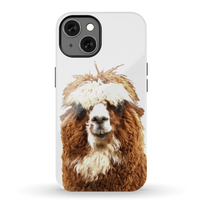 iPhone 13 StrongFit Alpaca Portrait by Alemi