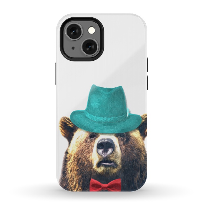 iPhone 13 mini StrongFit Cute Bear by Alemi