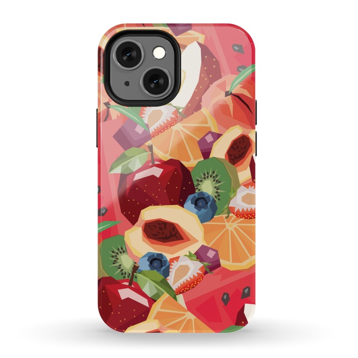 iPhone 13 mini StrongFit TuttiFrutti by Diana Guedez