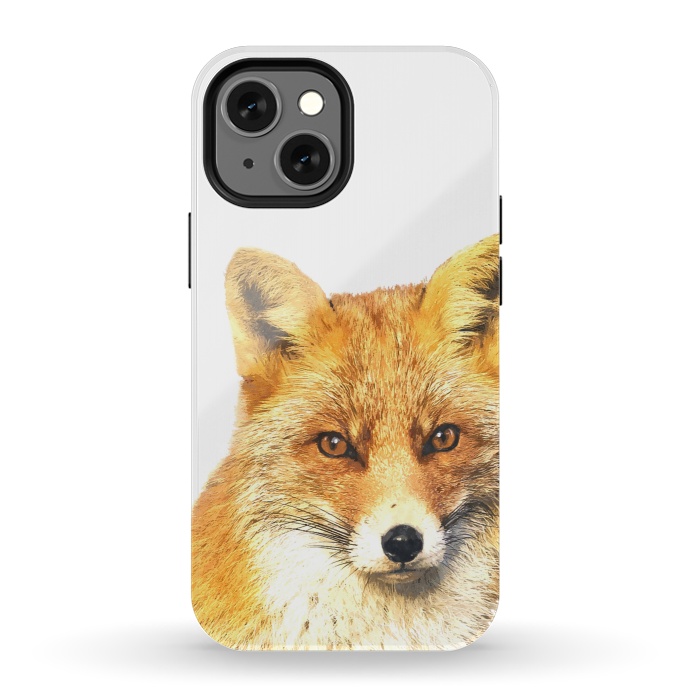 iPhone 13 mini StrongFit Fox Portrait by Alemi