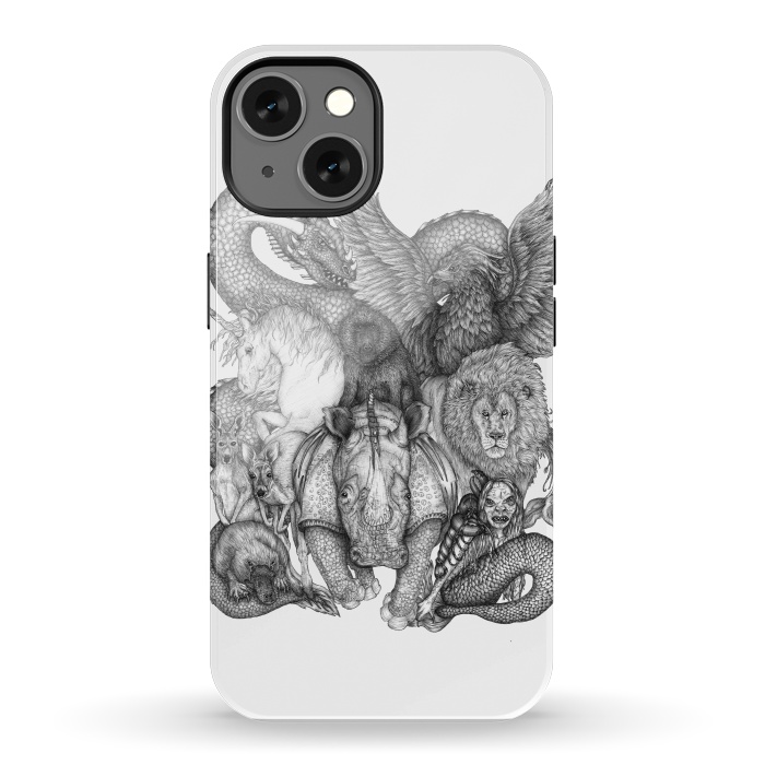 iPhone 13 StrongFit The Impossible Menagerie by ECMazur 