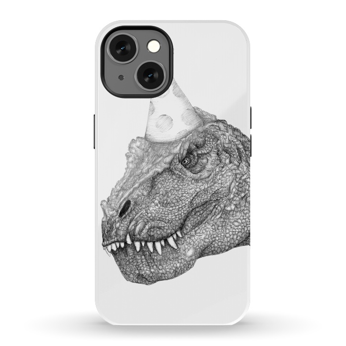iPhone 13 StrongFit Party Dinosaur by ECMazur 