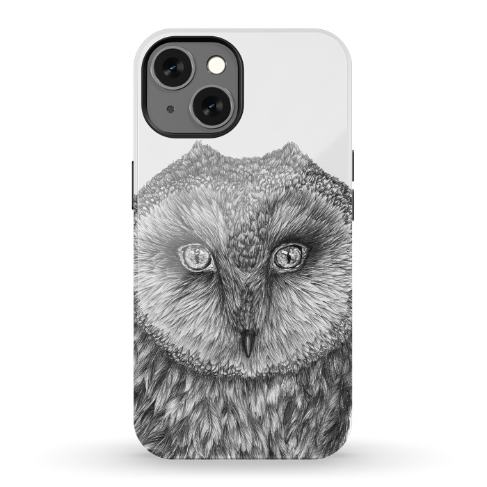 iPhone 13 StrongFit Little Barn Owl by ECMazur 