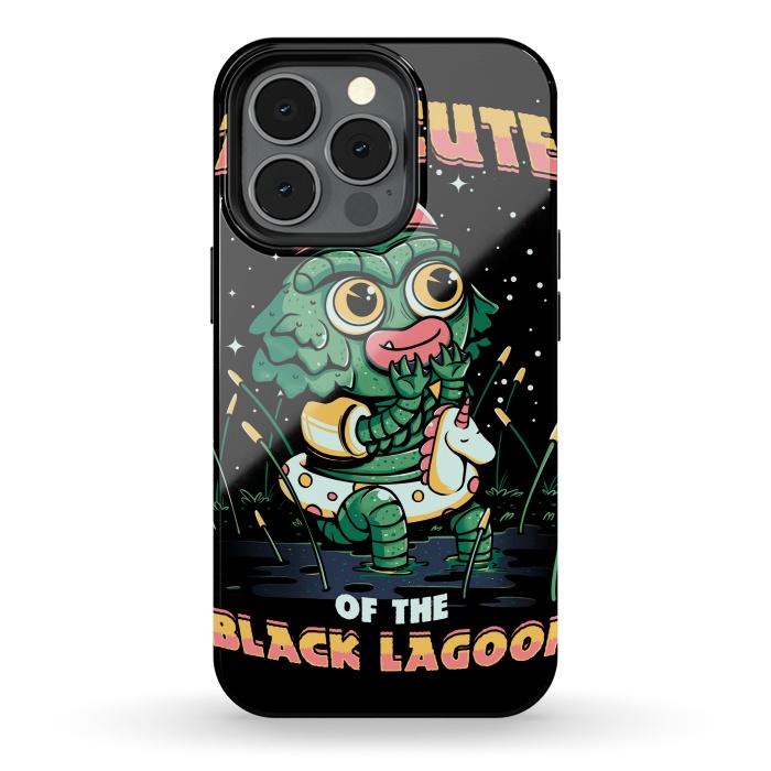 iPhone 13 pro StrongFit Cute of the black lagoon! by Ilustrata