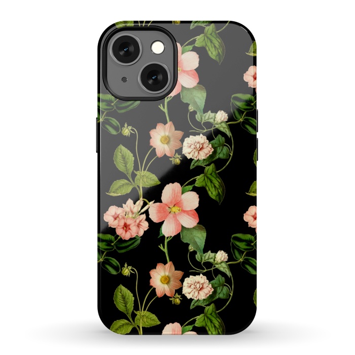 iPhone 13 StrongFit Beautiful vintage flowers by  Utart